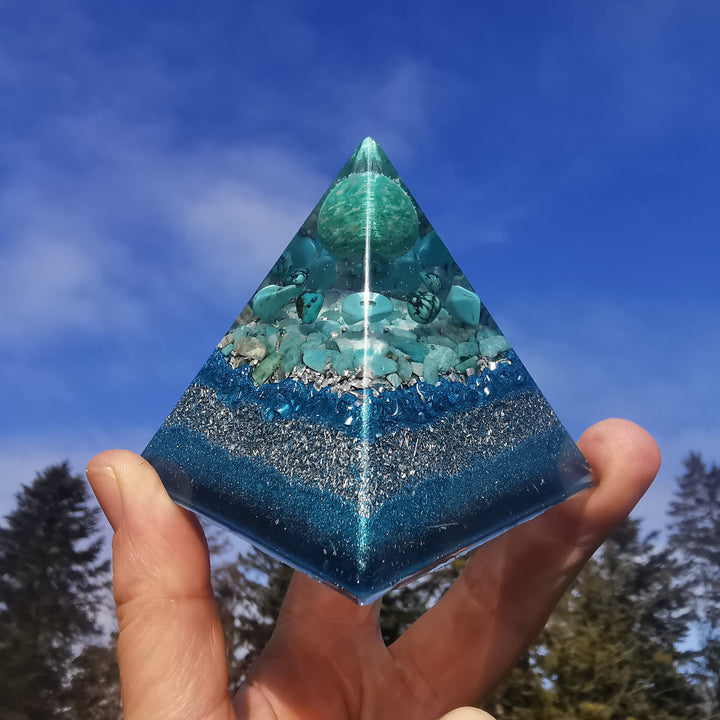 Orgone Pyramide INNERE RUHE 7cm